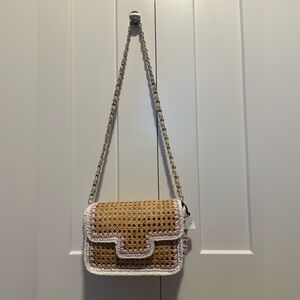Caterina Bertini Woven Shoulder/Crossbody Bag